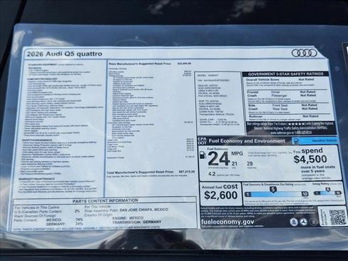 New 2026 Audi Q5 Prestige AWD/4WD image 18