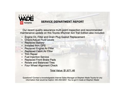 Used 2022 Toyota 4Runner Trail Special Edition image 4