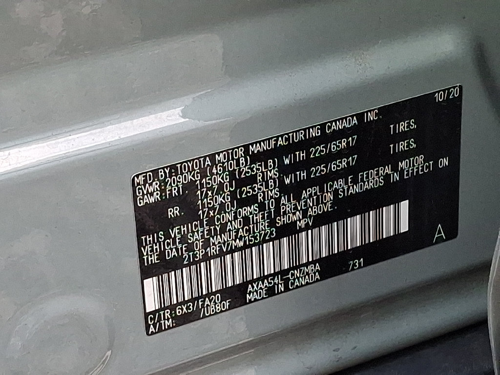 Used 2021 Toyota RAV4 XLE AWD/4WD image 27