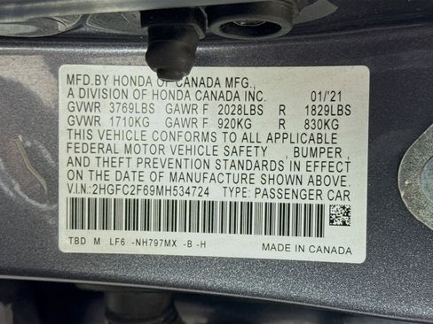 Used 2021 Honda Civic LX image 39