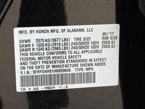 Used 2017 Acura MDX SH-AWD w/ Advance Package image 35