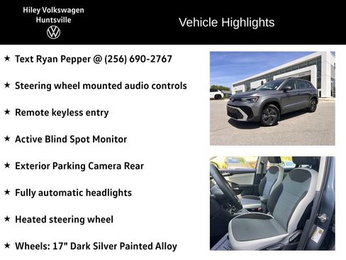 Certified 2025 Volkswagen Taos S FWD image 7