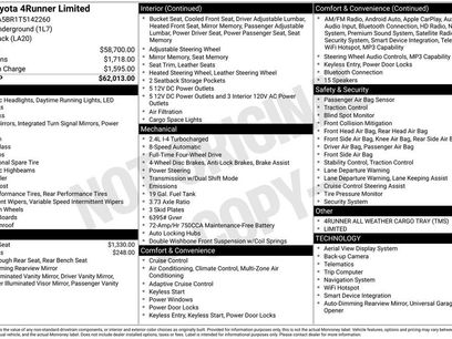 New 2026 Toyota 4Runner Limited