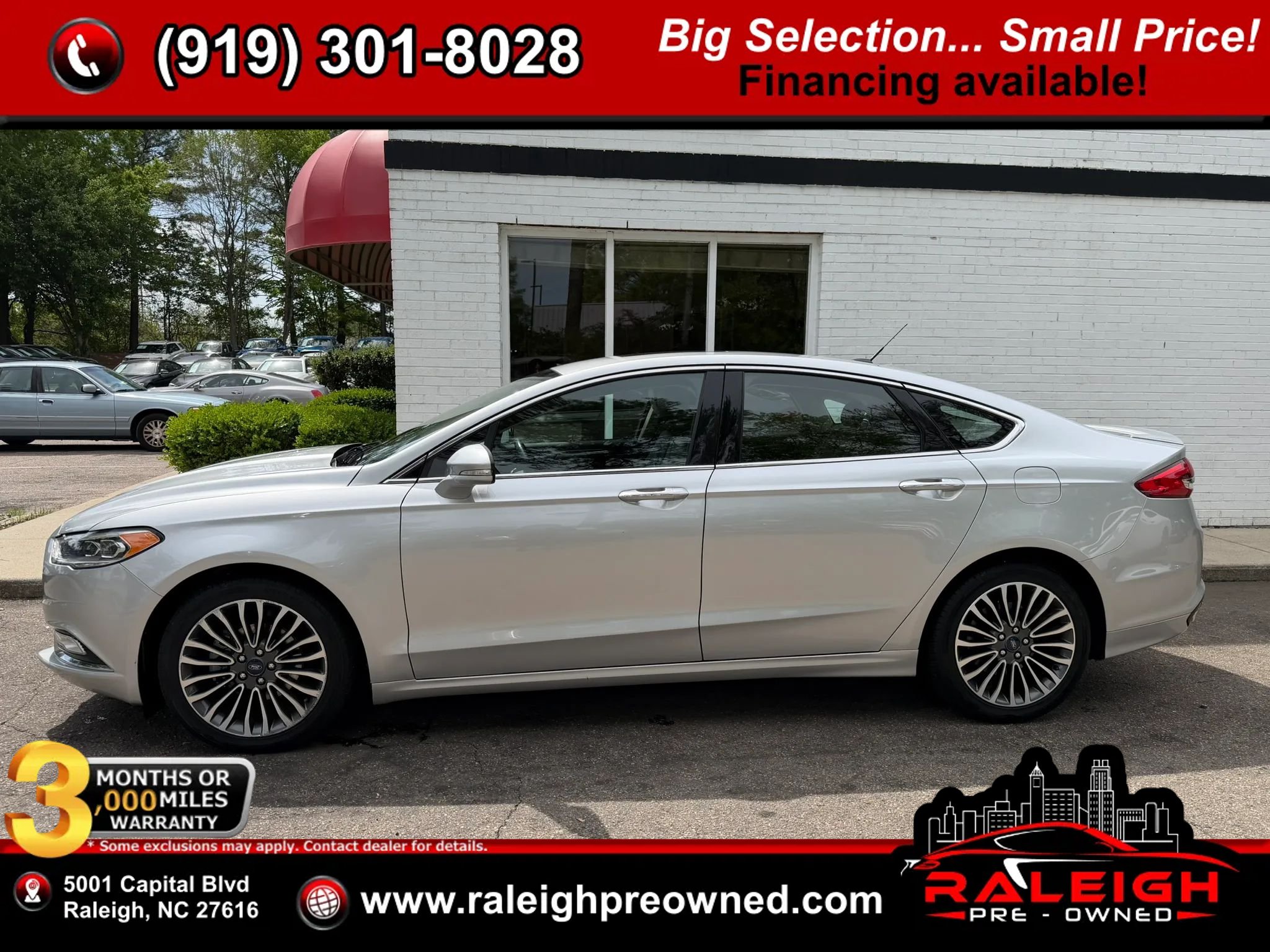 Used 2018 Ford Fusion Titanium AWD/4WD image 1