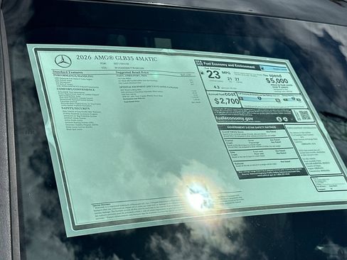 Used 2026 Mercedes-Benz GLB 35 AMG 4MATIC image 29