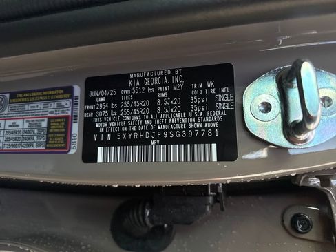 New 2025 Kia Sorento X-Line EX image 22