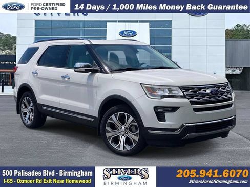 Used 2019 Ford Explorer Limited w/ Limited Luxury Package AWD/4WD image 1