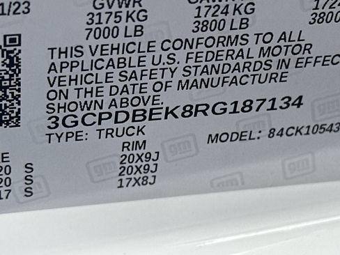Used 2024 Chevrolet Silverado 1500 Custom w/ Turbomax Blackout Package AWD/4WD image 29