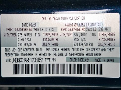 Used 2025 MAZDA CX-90 Plug-In Hybrid w/Premium Sport AWD/4WD image 32