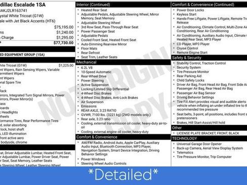 Used 2020 Cadillac Escalade Base image 3