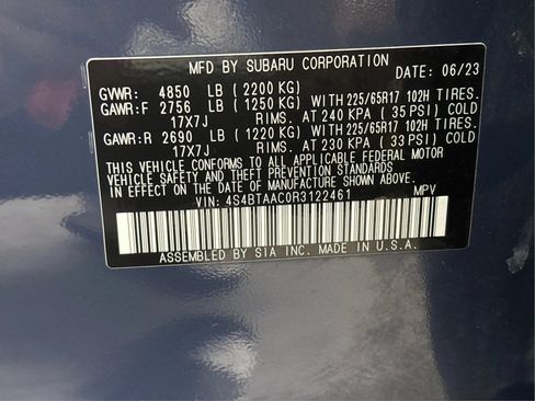 Used 2024 Subaru Outback AWD/4WD image 27