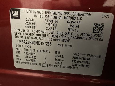 Used 2021 Buick Envision Preferred image 26