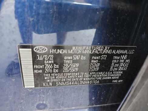 Used 2022 Hyundai Santa Fe Limited image 23