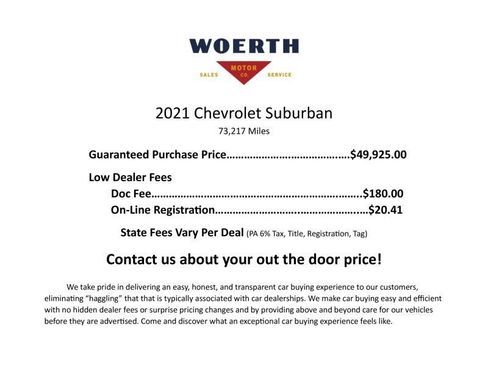 Used 2021 Chevrolet Suburban High Country w/ Premium Package image 3