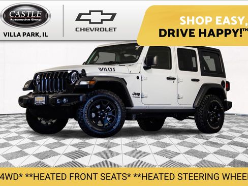 Used 2021 Jeep Wrangler Unlimited Willys image 1