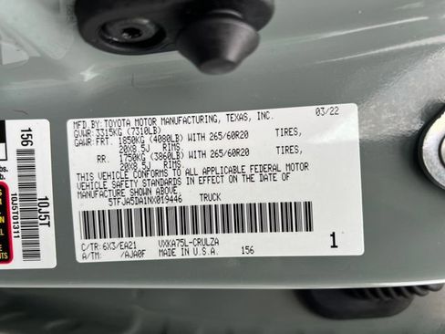 Used 2022 Toyota Tundra Limited image 19