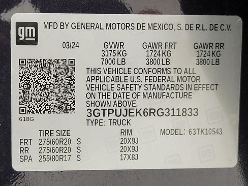 Used 2024 GMC Sierra 1500 Elevation AWD/4WD image 27