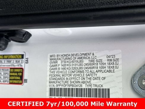 Used 2023 Honda Ridgeline RTL-E image 31