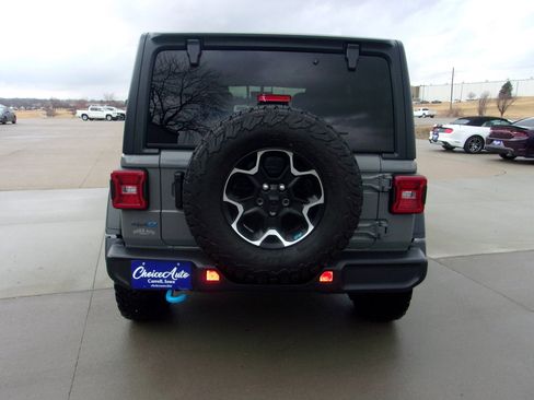 Used 2023 Jeep Wrangler Unlimited Rubicon 4xe w/ Cold Weather Group image 4