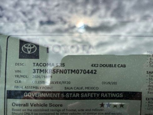 New 2026 Toyota Tacoma SR5 RWD image 43
