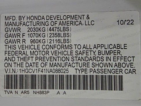 Used 2022 Honda Accord Sport Special Edition image 40