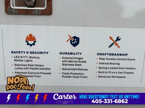 New 2025 Chevrolet Express 3500 w/ Power Convenience Package RWD image 35