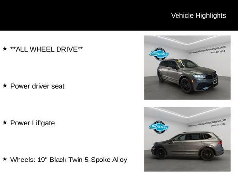 Used 2022 Volkswagen Tiguan SE R-Line image 9