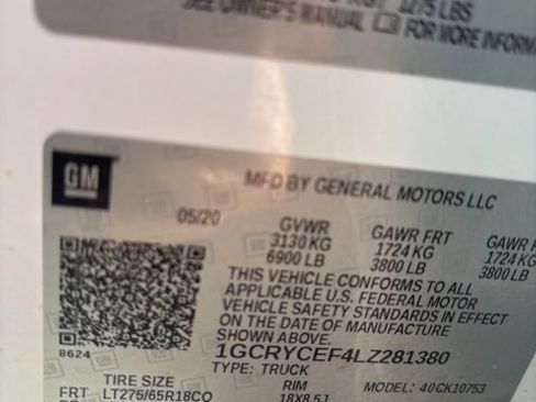 Used 2020 Chevrolet Silverado 1500 Custom Trail Boss w/ Custom Convenience Package image 5