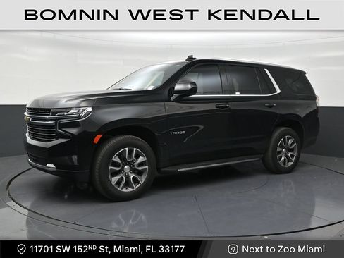 Used 2022 Chevrolet Tahoe LT w/ Luxury Package RWD image 1