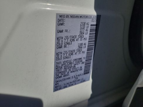 Certified 2024 Nissan Murano Platinum w/ Cargo Package FWD image 30