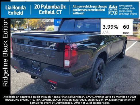 New 2026 Honda Ridgeline Black Edition image 3