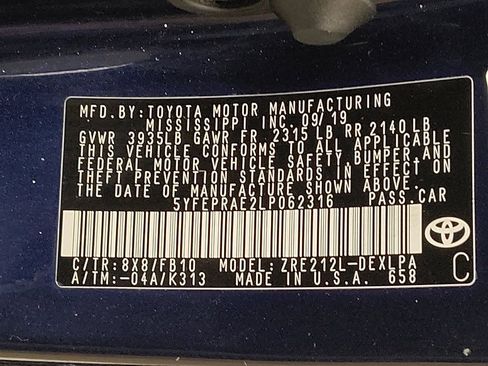 Used 2020 Toyota Corolla LE image 33