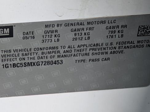 Used 2016 Chevrolet Cruze LS FWD image 15