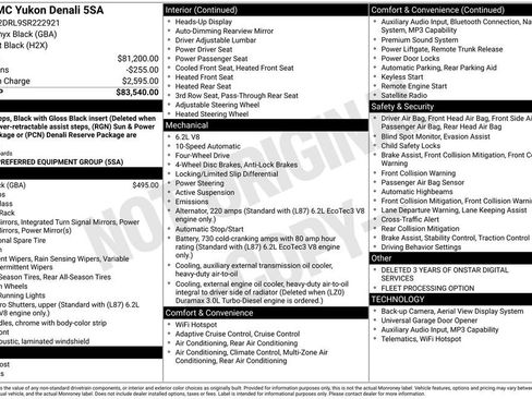 Used 2025 GMC Yukon Denali AWD/4WD image 10