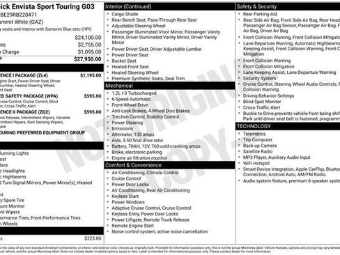 Used 2024 Buick Envista Sport Touring w/ Convenience I Package FWD image 6