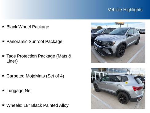 Used 2023 Volkswagen Taos SE w/ Panoramic Sunroof Package image 5