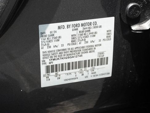 Used 2025 Ford Explorer ST-Line w/ Premium Package RWD image 37