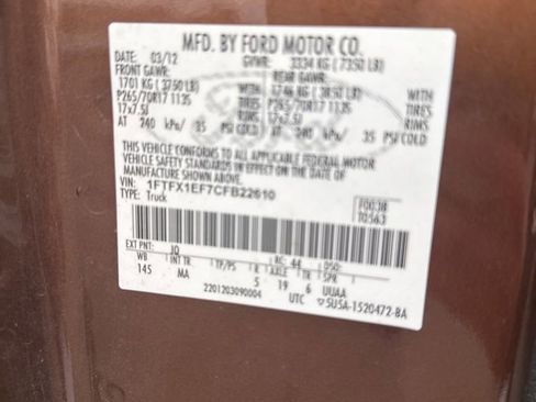 Used 2012 Ford F150 XLT w/ XLT Convenience Pkg image 15