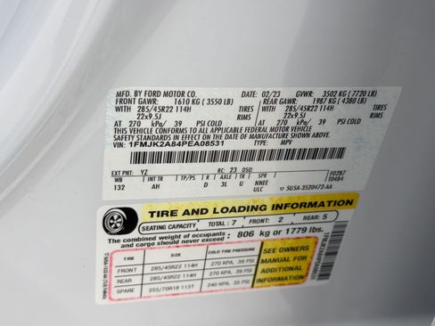 Used 2023 Ford Expedition Max Limited AWD/4WD image 26