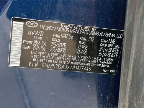 Used 2022 Hyundai Santa Fe SEL AWD/4WD image 19