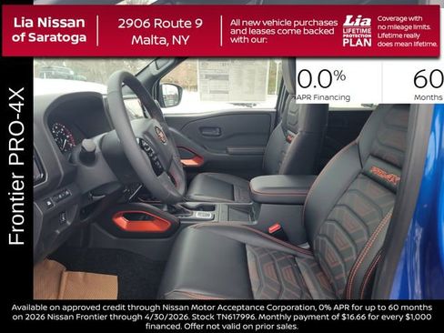 New 2026 Nissan Frontier PRO-4X w/ Pro Premium Package image 13