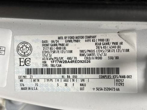 Used 2024 Ford F250 XL w/ XL Chrome Package image 38