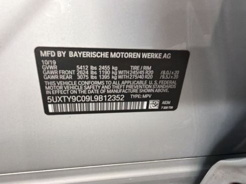 Used 2020 BMW X3 M40i AWD/4WD image 12