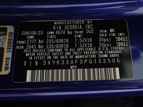 Used 2023 Kia Sportage EX FWD image 53