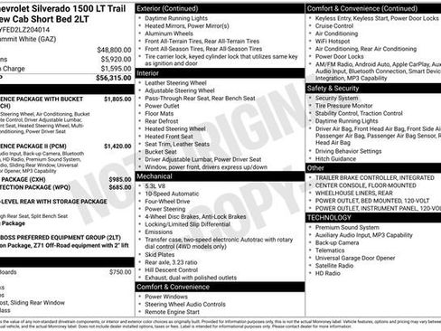 Used 2020 Chevrolet Silverado 1500 LT Trail Boss AWD/4WD image 6