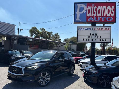 Used 2021 INFINITI QX50 Sensory image 1