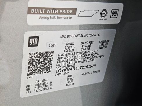 New 2026 Cadillac XT5 Luxury w/ LPO, Floor Liner Package FWD image 29