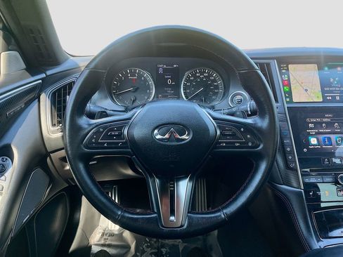 Used 2022 INFINITI Q50 Red Sport 400 w/ Carbon Fiber Package RWD image 11