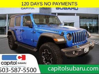 Used 2022 Jeep Wrangler Unlimited Rubicon 4xe w/ Cold Weather Group AWD/4WD 360° Tour