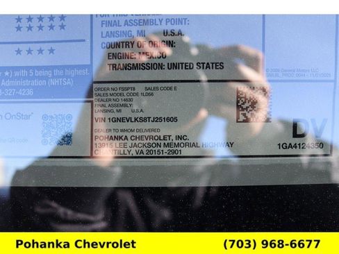 New 2026 Chevrolet Traverse RS image 37